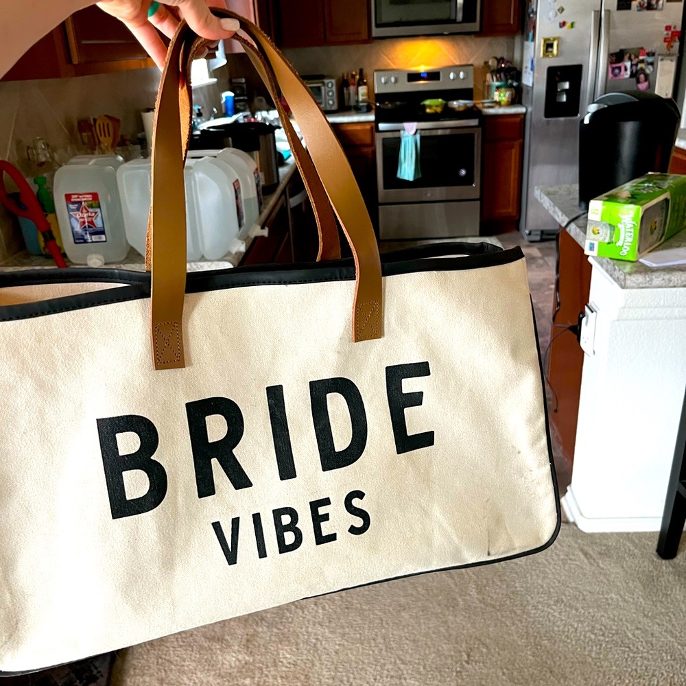 Bride Vibes bag